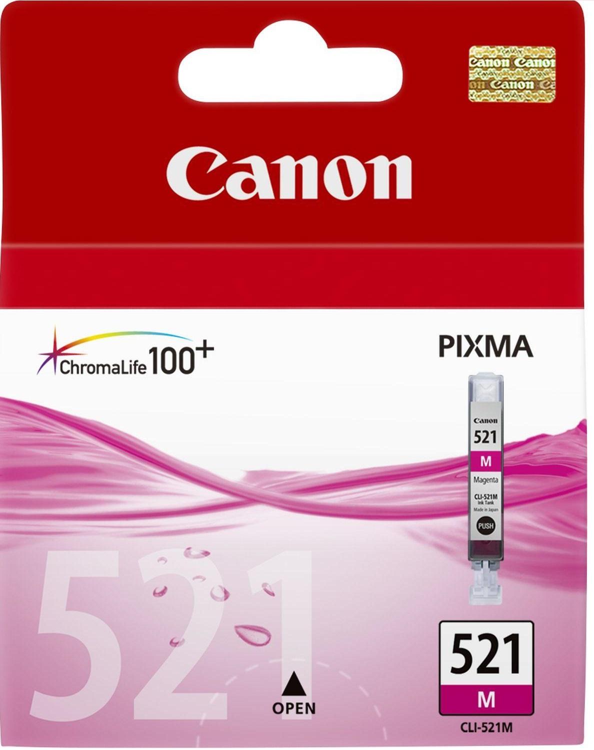 Tinteiro CLI521M (Magenta) - Canon