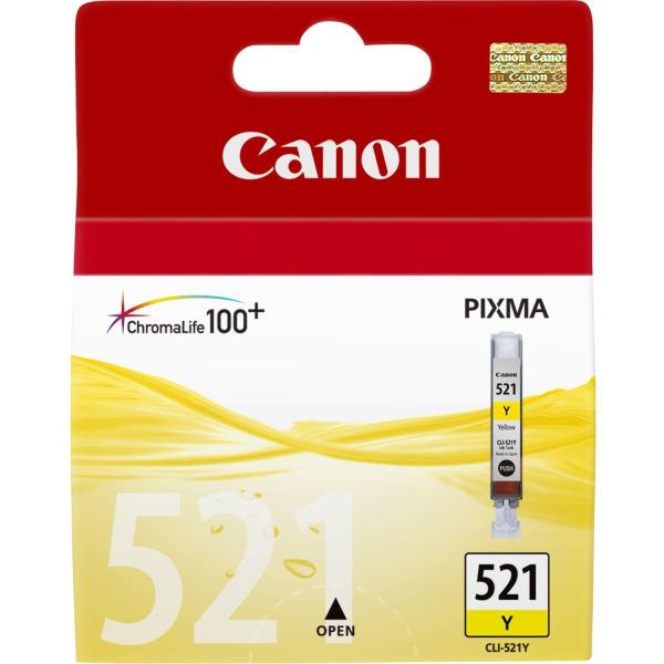 Tinteiro 521 (Amarelo) - CANON
