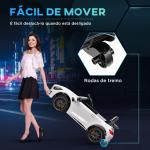Carro Elétrico para Crianças Carro Mercedes - Benz AMG GTR com Bateria 12V Faróis Buzina e Música 108x67x46 cm Branco