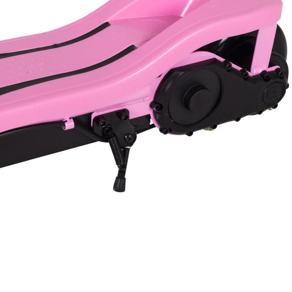 Trotinete Elétrico Dobrável para Crianças de 7 - 14 anos Suporta até 50kg com Altura Ajustável 75x36x82 - 93cm Rosa