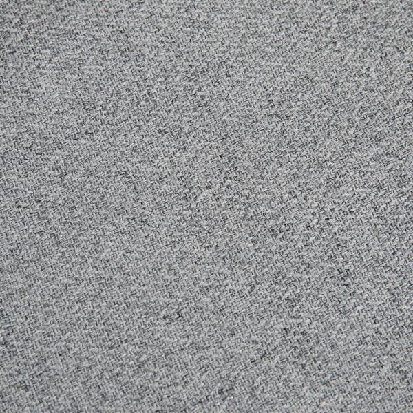 Poltrona Sala de Estar Poltrona Relax com Apoio para os Braços Assento Acolchoado e Pés de Aço 76x68x80 cm Cinza