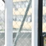 Tabela de Basquetebol para Exterior com Altura Ajustável 206 - 260 cm Rodas e Base Recarregável Preto