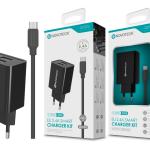 Carregador com Cabo Micro Negro 2.4A 2 USB NOVOTECK C - 003V