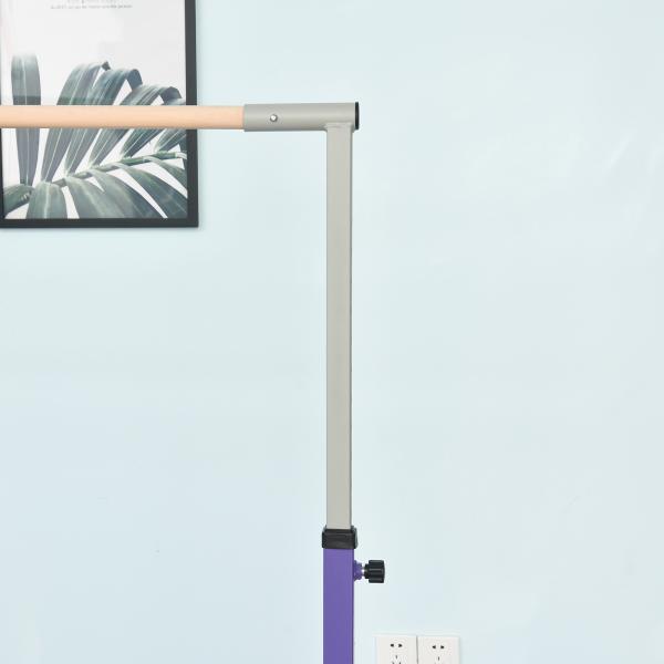 Barra de Ginástica para Crianças com Altura Ajustável 92 - 150 cm Barra Horizontal de Ginástica 194x121x150 cm Roxo