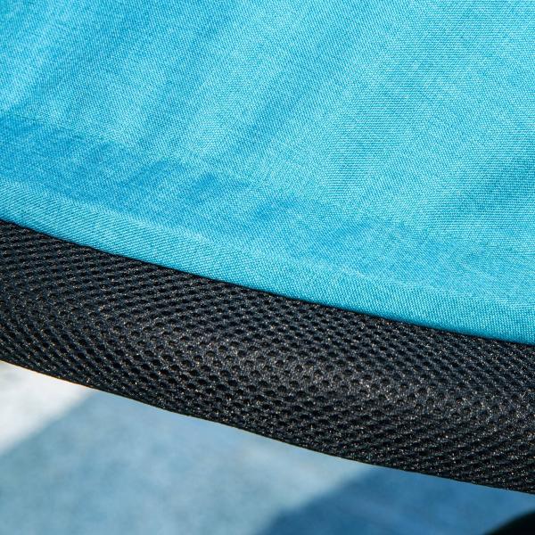 Triciclo Evolutivo para Bebés de +12 Meses 2 em 1 com Toldo Dobrável Guiador Cinto de Segurança e Cesto 95x50x106 cm Azul