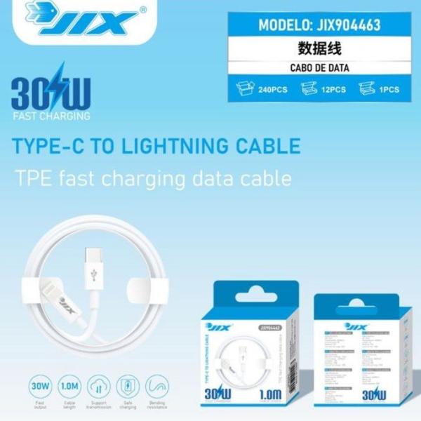Cabo de Dados Lightning para Type-C (1M) – 30W