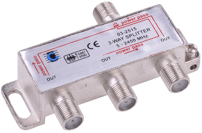 Spliter Repartidor 3 Vias 5 - 2400MHz
