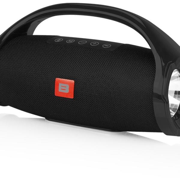 Coluna Bluetooth BT470 2x 5W c/ Lanterna (Preto) - BLOW