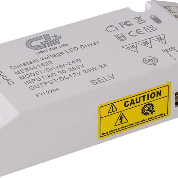 Transformador Electrónico p/ LEDs 12V 24W