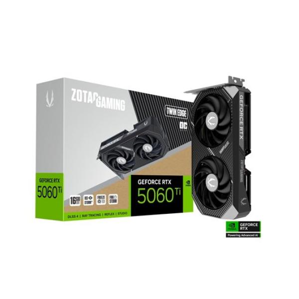 Placa Gráfica Zotac RTX 5060TI 16GB Twin Edge OC GDDR7