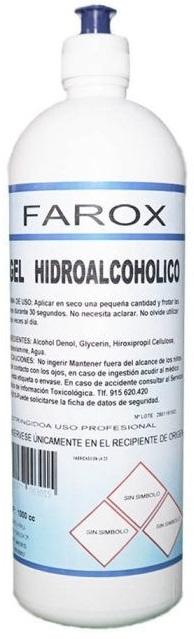 Gel Hidroalcoólico 500ml - FAROX