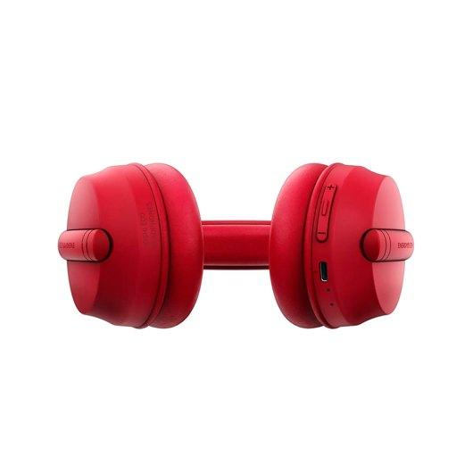 Auscultadores Bluetooth Hoshi Eco (Vermelho) - ENERGY SISTEM
