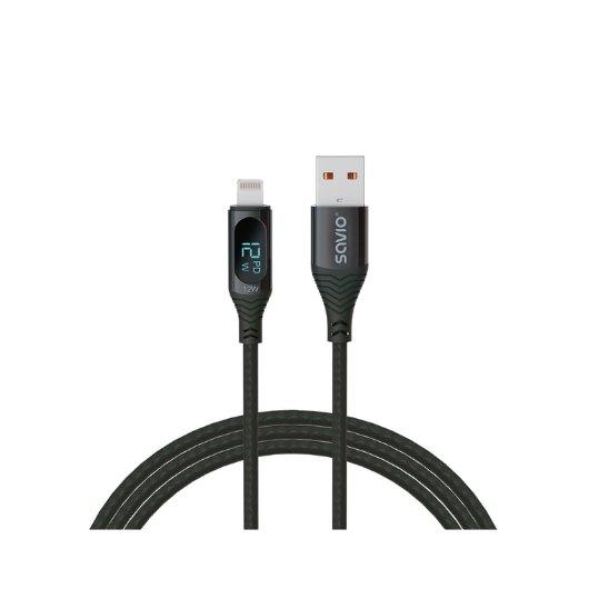 CABLE USB - C SAVIO CL - 173 NEGRO