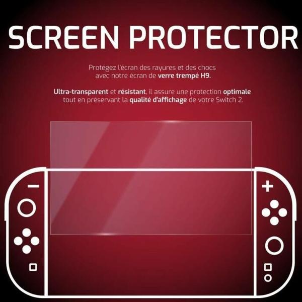Protetor de Ecrã para Nintendo Switch 2 Onlan H9