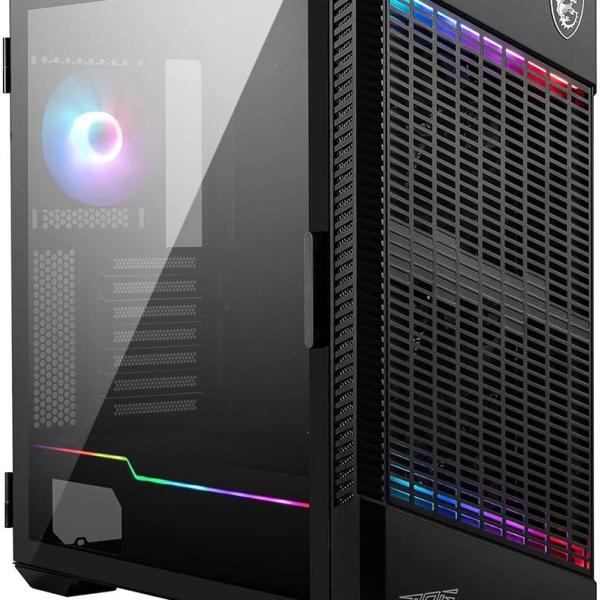 Caixa ATX MPG VELOX 100P AIRFLOW ARGB Tempered Glass (Preto) - MSI