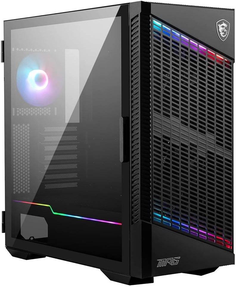 Caixa ATX MPG VELOX 100P AIRFLOW ARGB Tempered Glass (Preto) - MSI