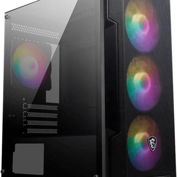 Caixa Micro - ATX MAG Forge M100A RGB (Preto) - MSI