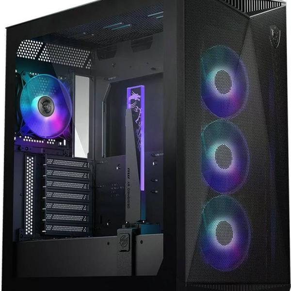 Caixa ATX MPG GUNGNIR 300R Airflow ARGB (Preto) - MSI
