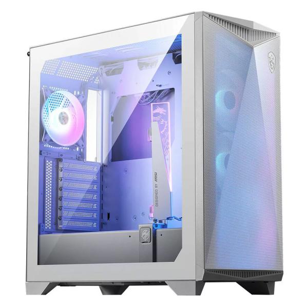 Caixa ATX MPG GUNGNIR 300R Airflow ARGB (Branca) - MSI