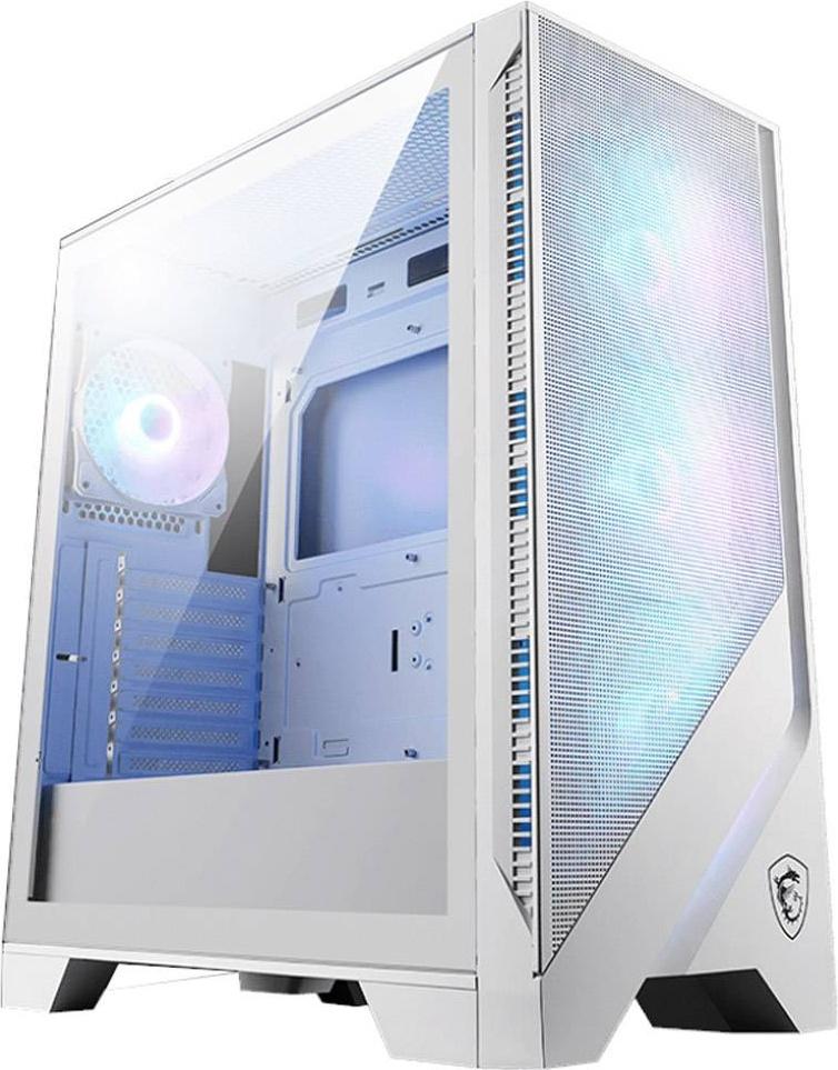 Caixa ATX MAG Forge 320R Airflow Vidro Temperado (Branco) - MSI