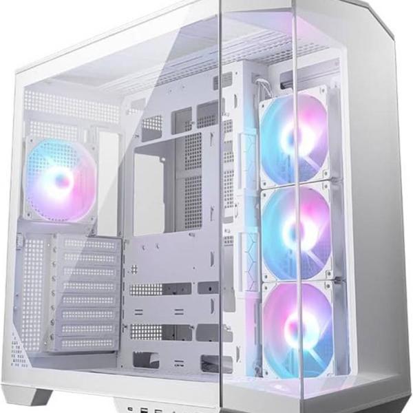 Caixa ATX MAG Pano 100R PZ ARGB Tempered Glass (Branco) - MSI