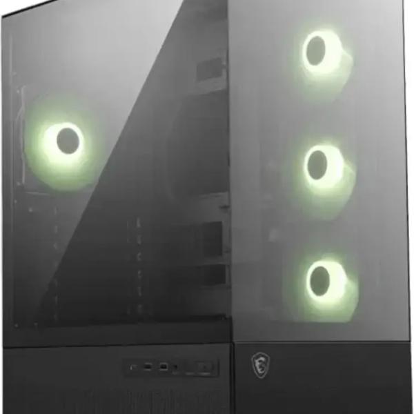 Caixa ATX MAG Pano 110R PZ ARGB Tempered Glass (Preto) - MSI