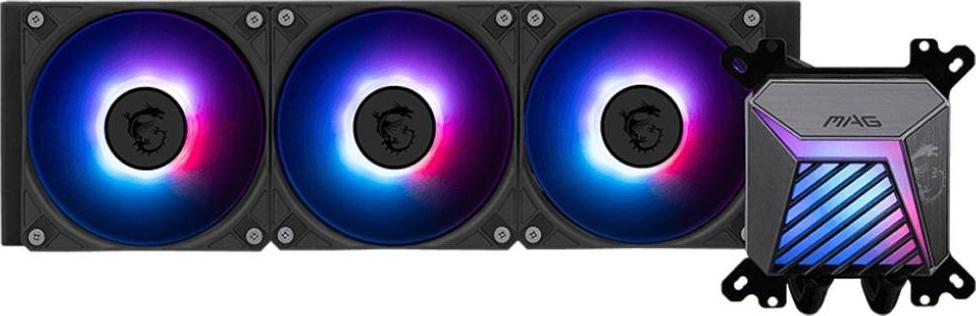 Water Cooler CPU MAG CoreLiquid A15 360mm ARGB All - In - One (Preto) - MSI