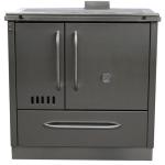 Fogão a Lenha 13,4KW Aquila Inox - ALPIS