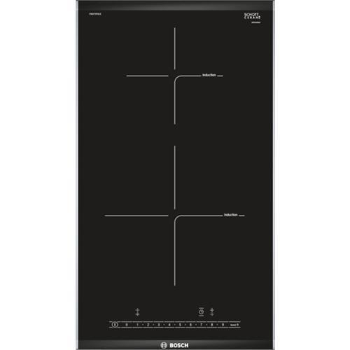 Placa de Indução Mesa PIB375FB1E Dominó 2 Zonas (30cm) - BOSCH