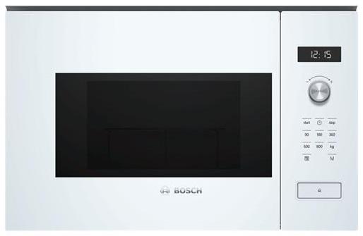 Microondas Encastre BFL524MW0 20L 800W (Branco) - BOSCH