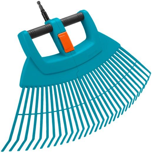 Vassoura Ancinho de Leque XXL Vario Combisystem (Turquesa) - GARDENA