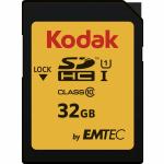 Cartão de Memória Micro SD com Adaptador Kodak SDHC32GBCLASS10U1 32 GB SDHC UHS-I Classe 10