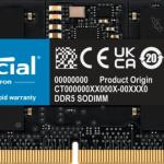 Memoria RAM Crucial 16GB DDR5 4800MHz CL40 SoDimm