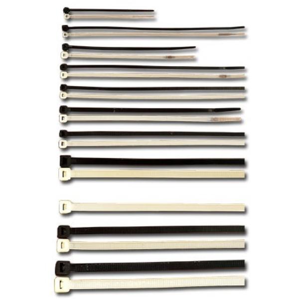 Abraçadeiras de Fivela 280 x 4,8 mm Preto (100pcs)