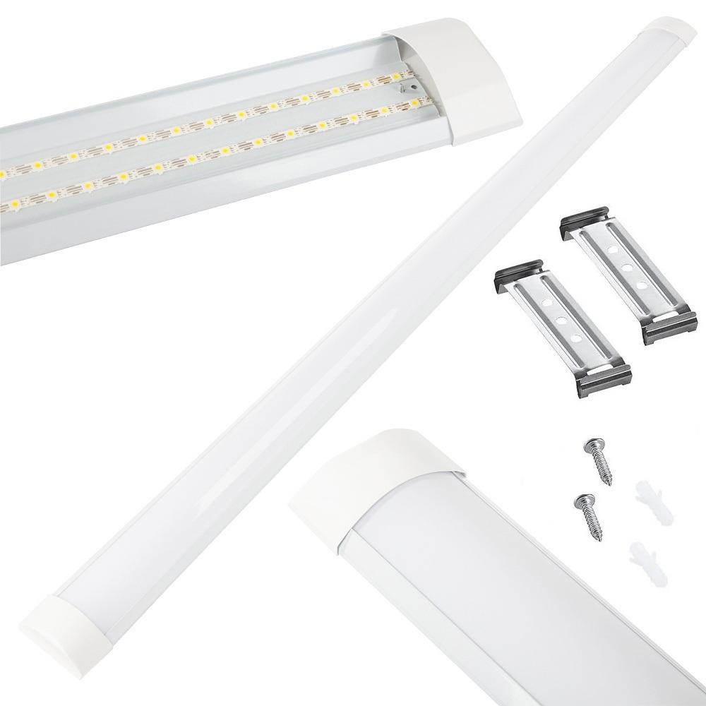 Armadura LED 28W 220V Branco 4000K (1,20 mts)