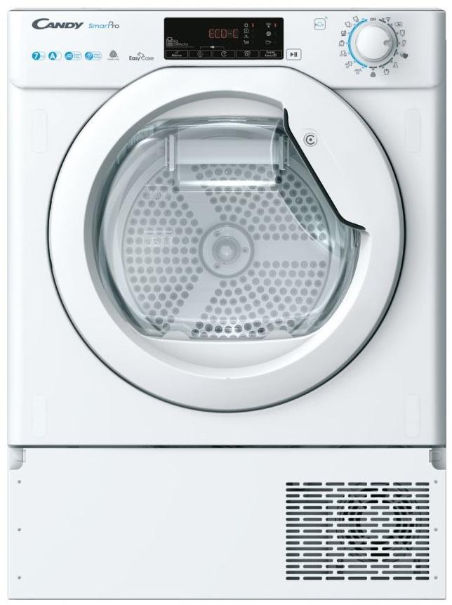 Máquina de Secar Roupa de Encastre Smart Pro BCTD H7A1TE - S 7Kg (Branco) - CANDY