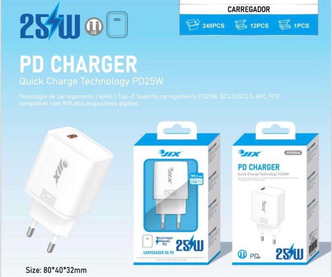 Carregador Rápido PD 25W