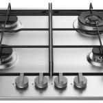 Placa a Gás 4 Zonas THP 642 W/IX/I RU Gás Butano/Propano - INDESIT
