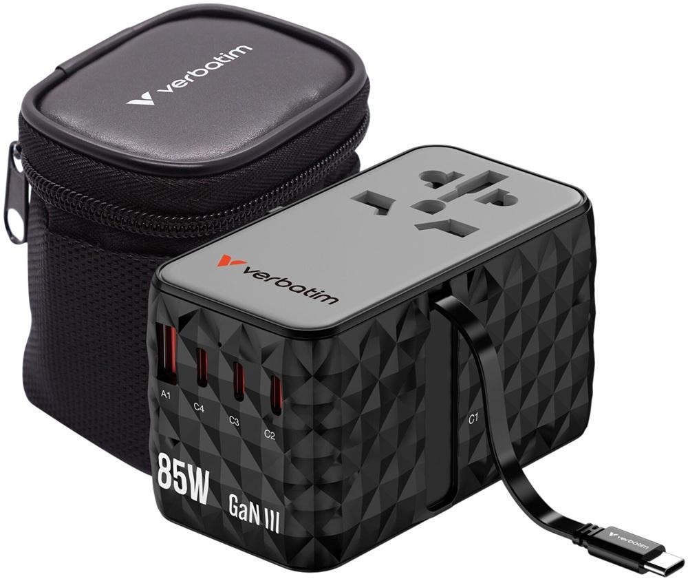 Carregador Portátil Charge n Travel 85W - VERBATIM