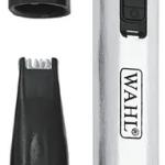 Aparador de Pêlos do Nariz/Ouvidos/Sobrancelhas (Preto/Prateado) - WAHL