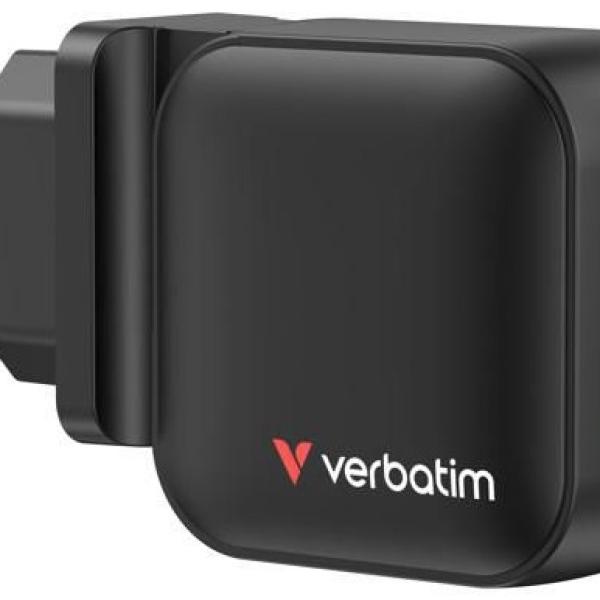 Carregador Universal 2x USB - C + 1x USB - A GaN 70W - VERBATIM