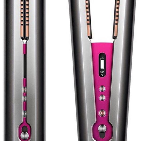 Alisador de Cabelo Corrale (Preto Níquel/Fúcsia) - DYSON