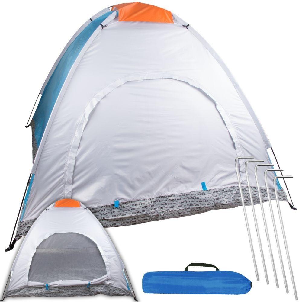 Tenda de Campismo c/ Mosquiteiro e Cobertura de Luz p/ 2 Pessoas (180 x 180 x 135 cm)