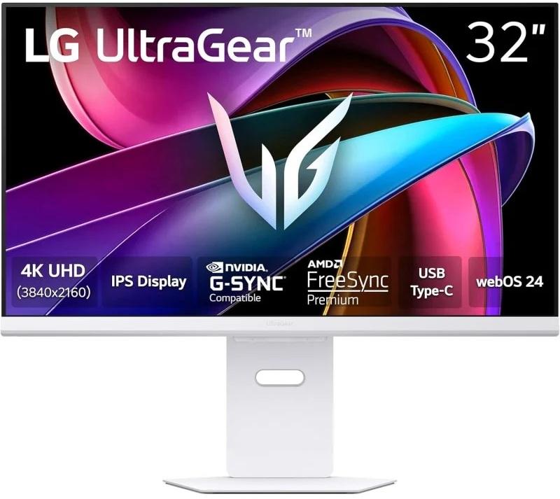 Monitor Gaming UltraGear 32 32G810SA - W.AEU 4K Ultra HD LCD (Branco) - LG