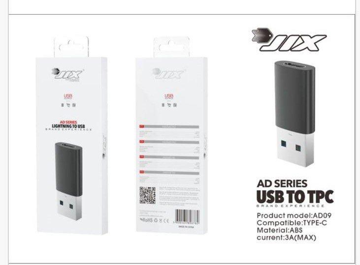 Conversor USB para Type-C (AD09)