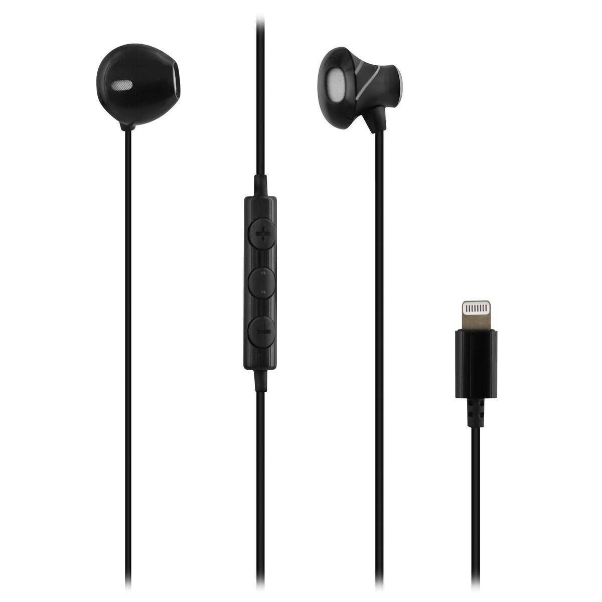 Auriculares T'NB ESCURVBK Preto