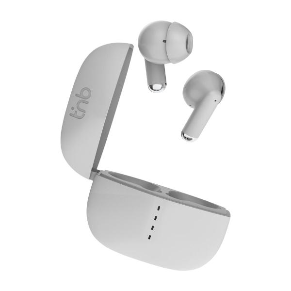 Auriculares Sem Fios com Estojo de Carregamento T'NB ZIP 2 Branco