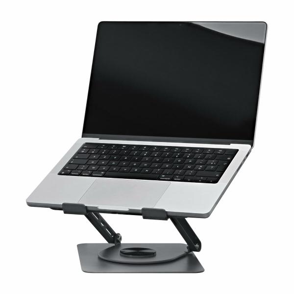 Suporte para laptop T'NB iClick Metal Inovador e funcional Rotação 360º