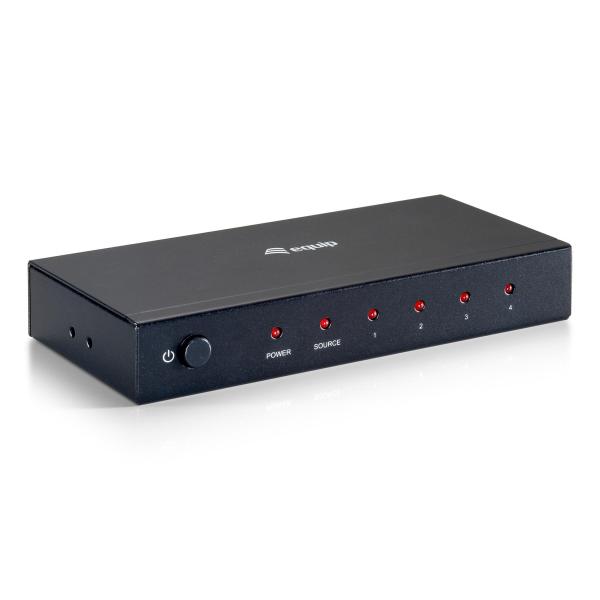 Splitter HDMI 4 Portas Full HD 3D - EQUIP