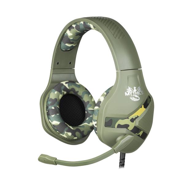Auriculares com microfone KONIX KX MY UNIV NEMESIS CAMO Preto Multicolor
